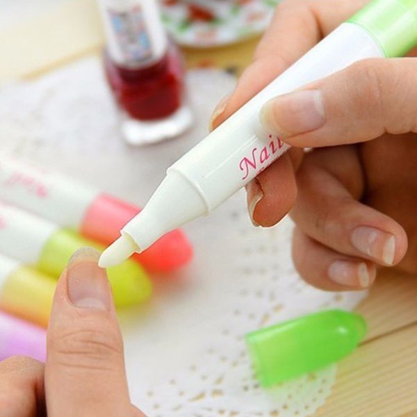 

1pcs new nail art polish remover pen corrector cleaner correct nail art equipment diy tools manicure mistakes tool