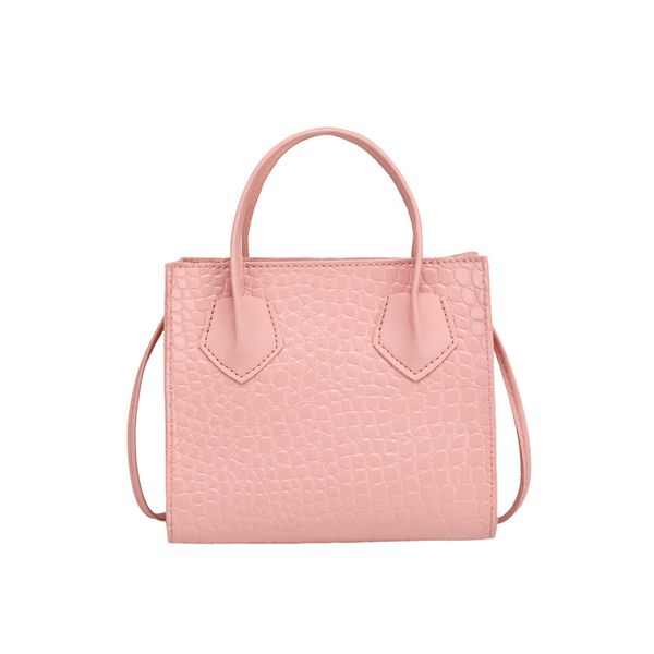 

2020 new fashion mini small square bag shoulder messenger bag crocodile pattern ladies portable totes handbag