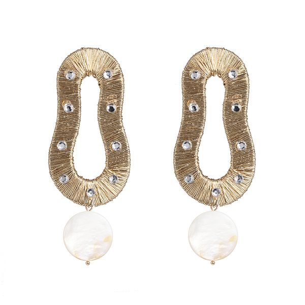 

jujia hand made earrings fashion women statement weave earrings for women, Silver