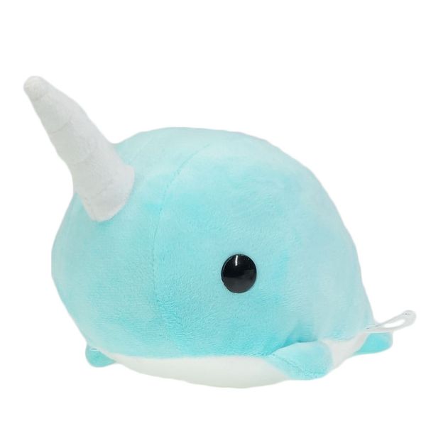 

2019 new promotion 10" 25cm narwhal plush doll anime collectible stuffed dolls kid's gifts soft toys