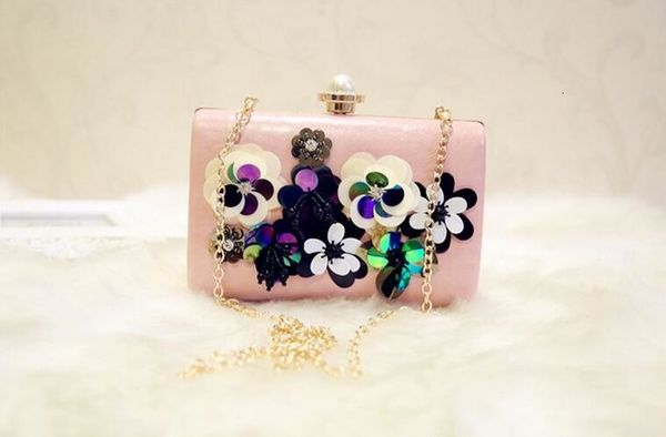 

2019 silk embroidery women's pearl beaded diamond tellurion evening bag bridal wedding round ball wrist bag clutch purse handbag cj1912
