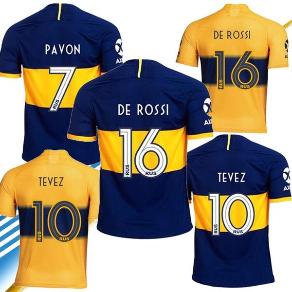 

2019 2020 Boca Juniors Jersey Home Away 19 20 Boca Juniors GAGO OSVALDO CARLITOS PEREZ DE ROSSI sports football shirt