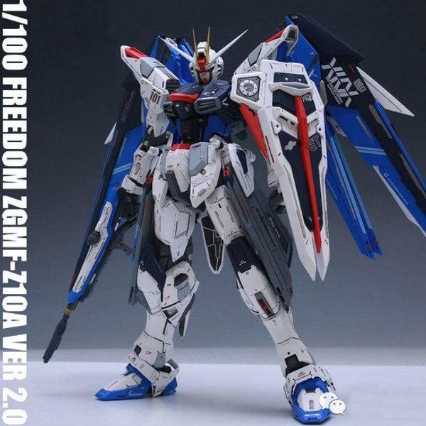 

daban gundam mg 1/100 om zgmf-z10a ver 2.0 action figure toys japanese anime figures