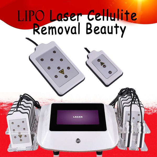 

2019 new arrival 160mw diode lipo laser lllt fat burning anti-cellulite body sculpting 14 pads weight loss beauty slimming machine spa&salon