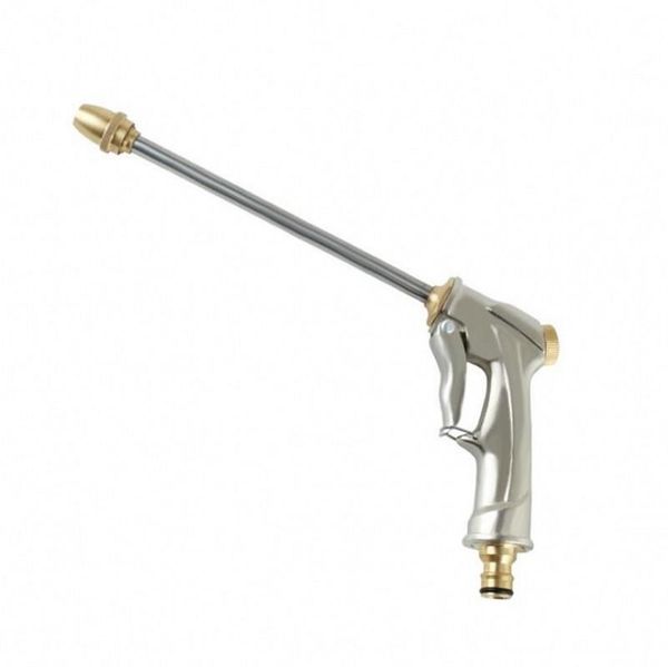 

high pressure car water gun home car cleaner 26.5 * 14cm copper spray head wash water head auto maintenance acceassories