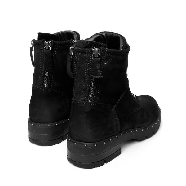 

john may ck women's dinghy ik-3287 nubuck ck, Black
