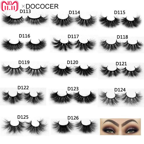 

mink eyelashes 3d mink lashes handmade full strip lashes medium volume false eyelashes makeup eye d113-d125