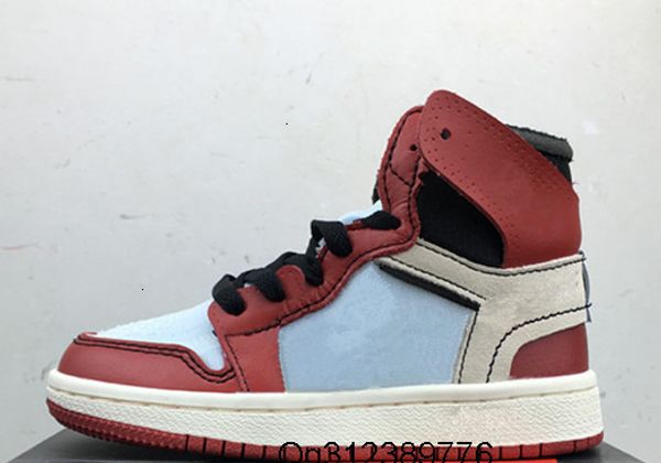 

children sports shoes 2019 new chicago red white i 1s kids basketball shoes outdoor trainers size 11c-3y