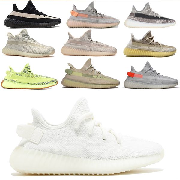 

asriel israfil oreo cinder desert sage casua marsh linen zyon earth flax reflective kanye west shoes men women stylist sneakers trainers z6, Black