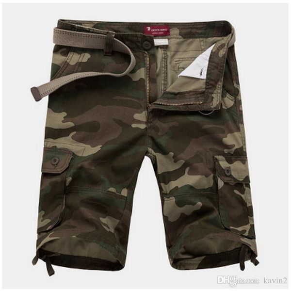 

высокое качество 2020 лето хлопок карго длиной до колен свободные комбинезоны мульти-карман бермуды masculina erkek короткие homme плюс разм, White;black