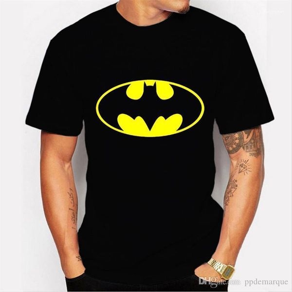 

summer fashion cute short sleeved tees mens bat pattern designer tshirts black, White;black