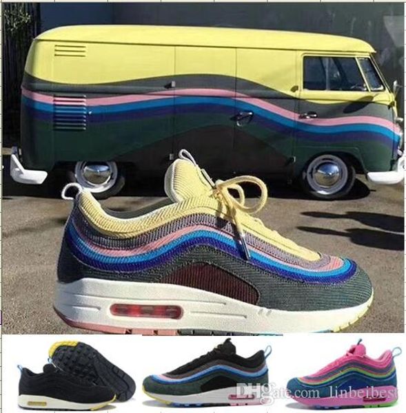 

97s vf sw sean wotherspoon cushion gundam tour white men women running shoes trainers breathable athletic outdoor sneakers shoe size 5.5-11