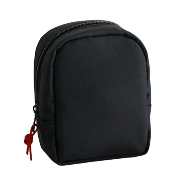 

practical toiletry women cosmetic bag lipstick waterproof zipper closure with compartments mini jewellery travel organizer