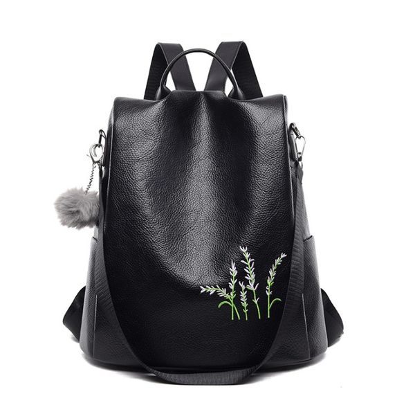 

women handbags soft pu leather backpack shoulder bags foe men 2020 bagpack