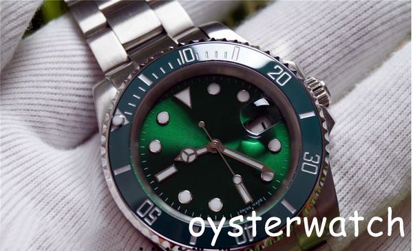 

Orologio di lu o glide lock cla p trap men new automatic watch green watche 116610lv orologio automatico wri twatch orologi da uomo