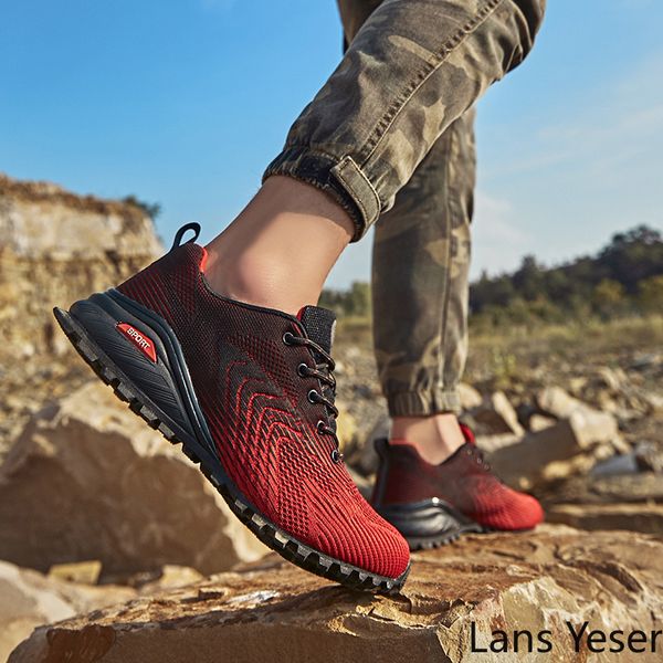 

new hiking shoes outdoor non-slip athletic trekking shoes breathable mountain climbing men sneakers sport shoe plus size 48 49