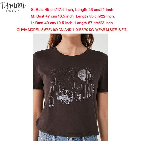 

graphic t shirts women summer black gothic korean kpop e girl aesthetic ariana grande grunge vintage cotton crop clothes, White