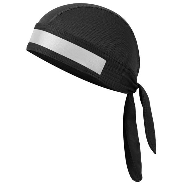 

beanie quickly dry skull cap sweat absorbing outdoor cycling sports pirate headscarf hiking bandana headband headwear protection, Black