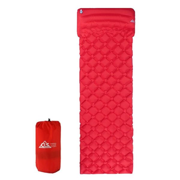 

portable ultralight mat tpu inflatable mattress sleeping pad airbed outdoor camping travel folding emergency camping bag