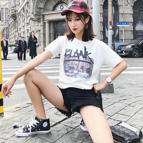 

bh-4f-408-a-3067 100% cotton t-shirts women, White