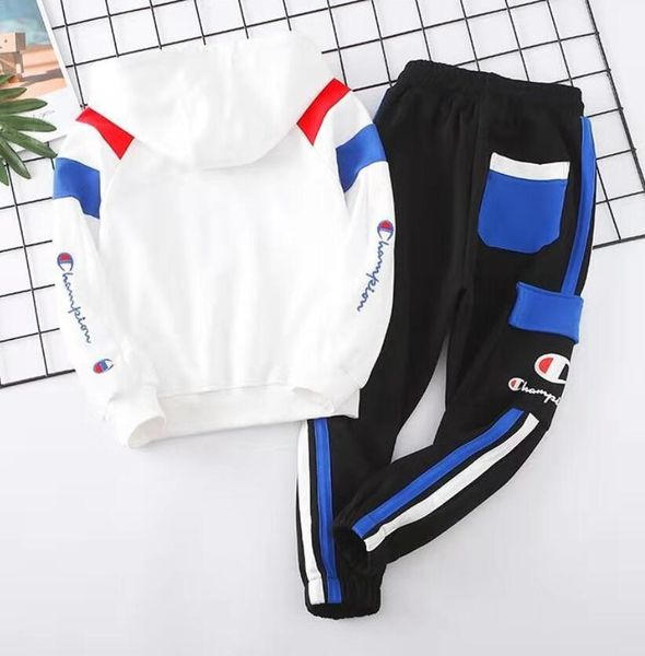 

горячий новый молодежный свитер с капюшоном набор детей марка открытый дети спортивная panda печать hoodie высокого качества кальсоны девушк