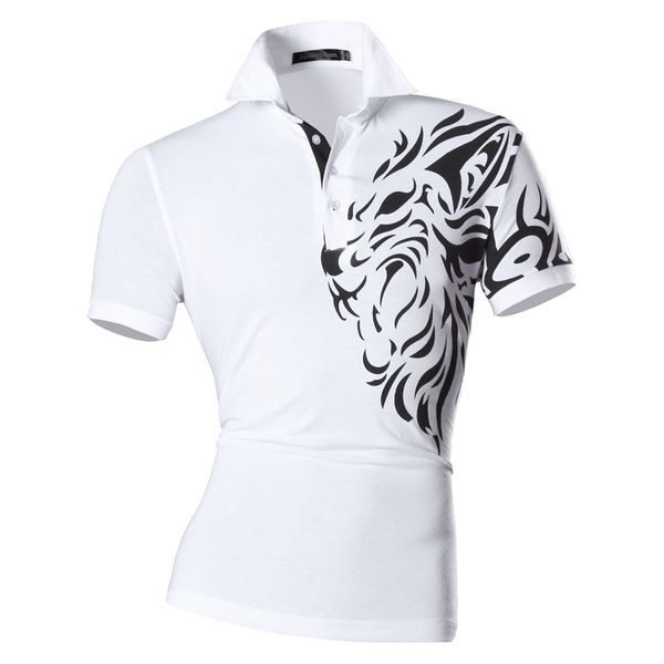 

New 2018 Mens Summer Fashion Casual Polo Shirt Designed Short Sleeves Shirt Slim Fit Trend Solid Color 4 Colors S M L Xl U016