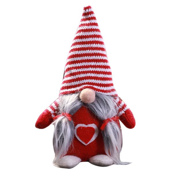 

pgraphy prop decorations diy toys striped hat tied beard party kids gift christmas ornament hanging faceless doll desktop
