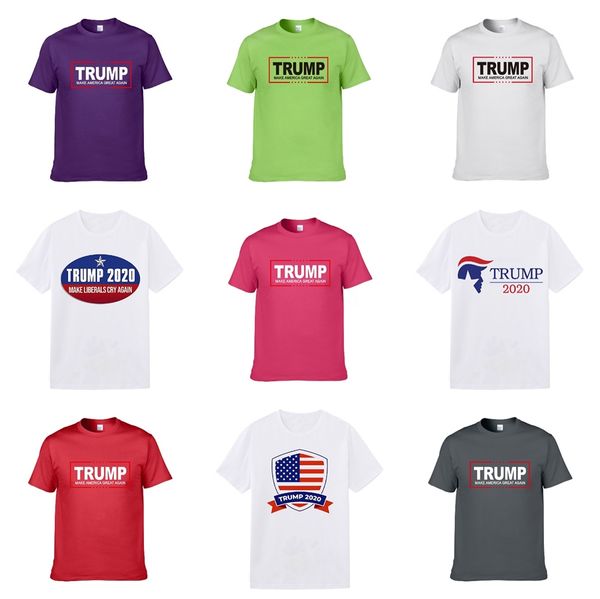 

luxury fashion men's hip-hop trump t-shirt 3d printing jogger champion trump t-shirt casual black and white trump t-shirt hmt104, White;black