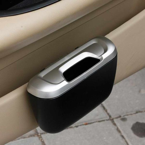 

mini auto car vehicle trash rubbish can garbage dust case holder box