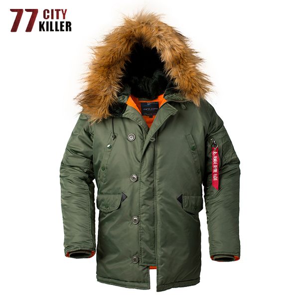 

winter jacket men outwear windbreaker fur collar mens parka hooded streetwear long coat chaqueta hombre size xs-2xl, Tan;black