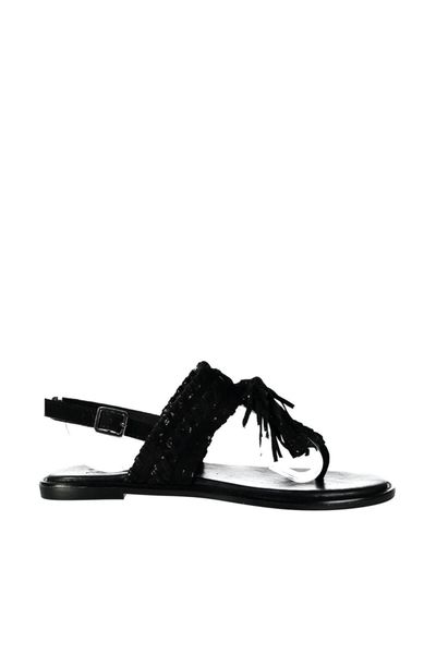 

Pearl Genuine Leather Black Women 'S Sandals 120130005445