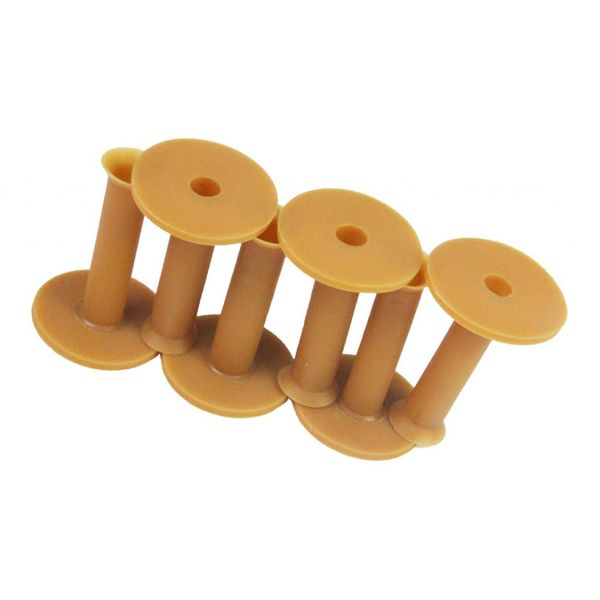 

6pcs super soft golf tees rubber driving range mat practice tee holder 75mm