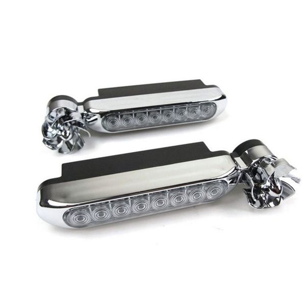 

vehemo 2pcs автомобилей противотуманные фары дневного света led driving лампа дневного света для мотоциклов яркий противотуманный фонарь