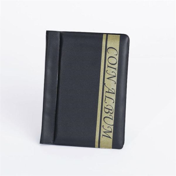 

120 coin collection holders storage money penny pocket album book folder case