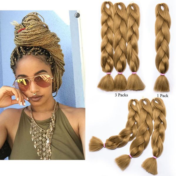 2020 Wholesale Kanekalon Jumbo Braiding Hair Yaki Straight