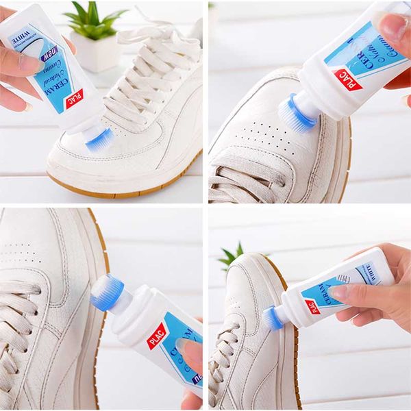 

new sale 1/5/10pcs white shoes cleaner whiten refreshed polish cleaning tool for casual leather shoe sneakers
