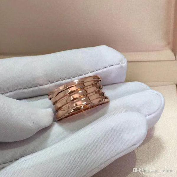 

модный бренд широкие весенние дизайнерские кольца для леди мужчин нержавеющей и женщин партии свадебные любители подарок обручальное b роско, Silver