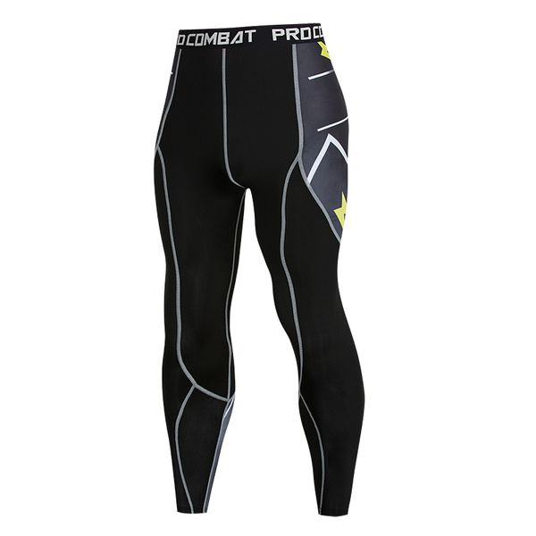 

men's warm long john pants, leggings leather jacket set trousers, tactical color tights, basketball pants, football pants, Black