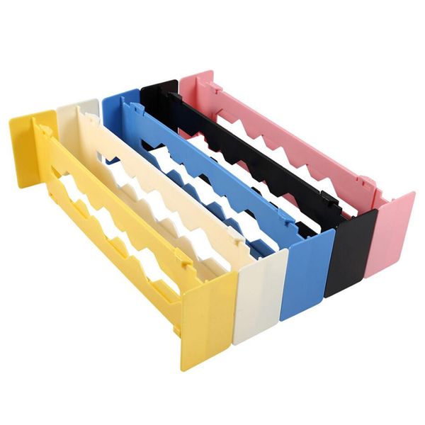 

1 pcs drawer separator adjustable wardrobe drawer dividers clapboard wardrobe partition storage organizer 4 colors