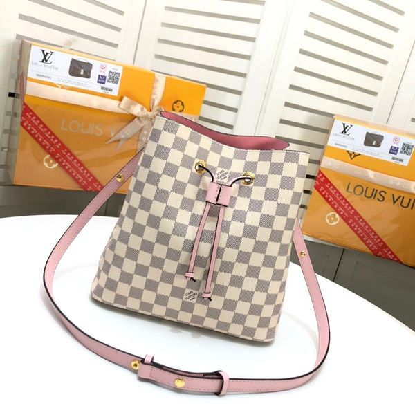 

elling classic women genuine leather real oxidizing luxury handbag pillow shoulder bag tote purse speedy 26*22*27cm 010