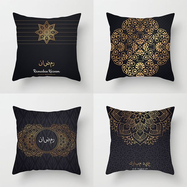 European Style Heart Soul Leaf Polyester Peachskin Decorative