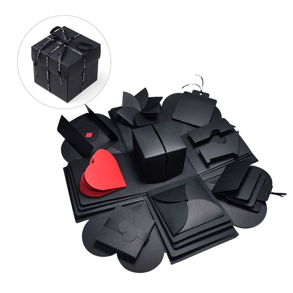 

surprise explosion box diy handmade scrapbook p hexagon valentine wedding gift box anniversary gifts for women