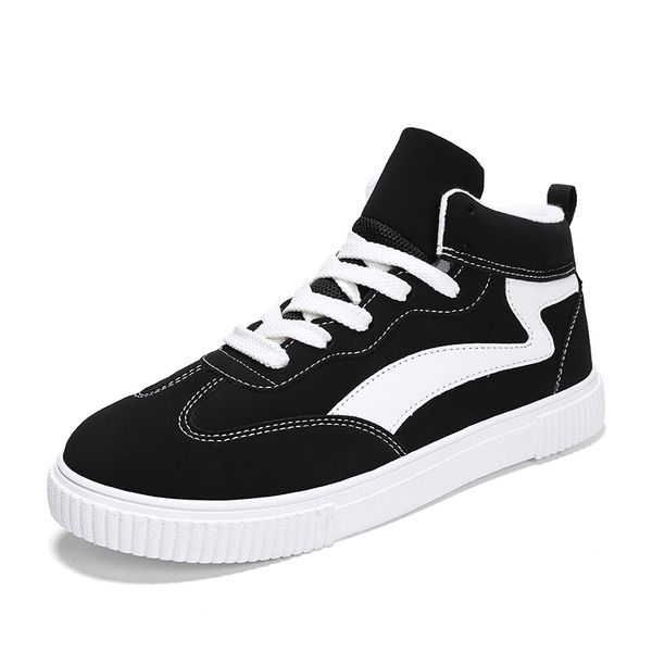 

2019 men casual shoes fashion outdoor shoes genuine leather men loafers moccasins slip on men's flats male driving %8092, Black