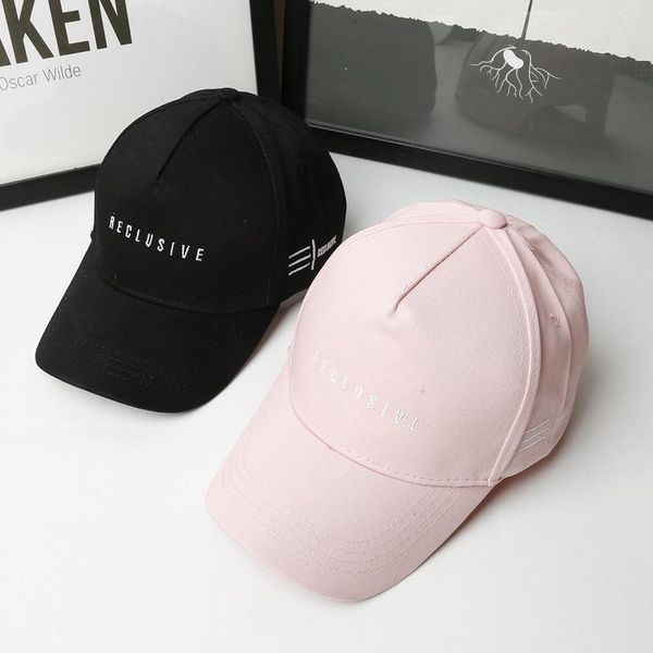 

2018 пары моды хлопок бейсболка черной мужчины женщина вышивка письмо snapback hat casquette розовой повседневной фуражка hat bone rzakh, Black;white