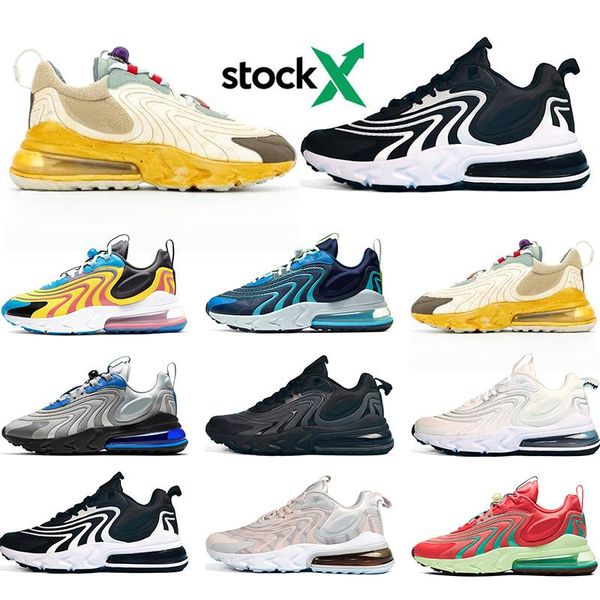 

stock x react eng cactus trails mens running shoes bauhaus triple black white royal blue pale pink men women sports sneakers size 36-45