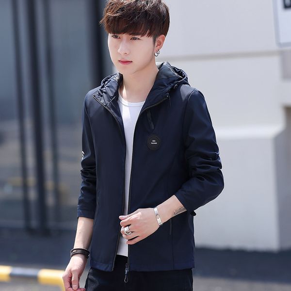 

men fashion bomber jacket new jacket streetwear chamarras para hombre sportswear slim jackets men windbreaker coats, Black;brown
