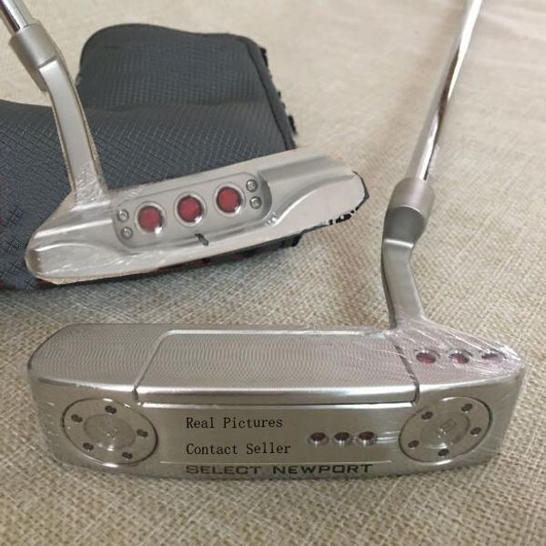 

New Classic Newport Golf Putter Съемные гири + клюшка Headcover Реальные фотографии Связаться с прод