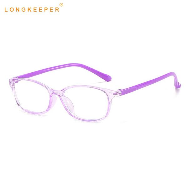 

longkeeper blue light blocking glasses kids boy girl square computer eyeglasses clear lens optical glasses frame uv400 oculos, White;black