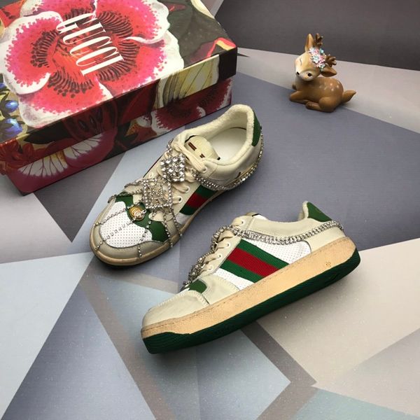 

new arrival with pendant women casual shoes lace up shoes men sneakers casual genuine leather shoes men sneakers size 35-45, Black