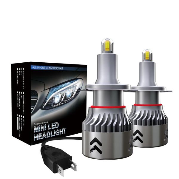 

spevert 8 side 3d csp 30000lm h8 h11 fog light h7 led headlight hb3 9005 hb4 9006 led h1 360° error auto lamp 12v 6000k